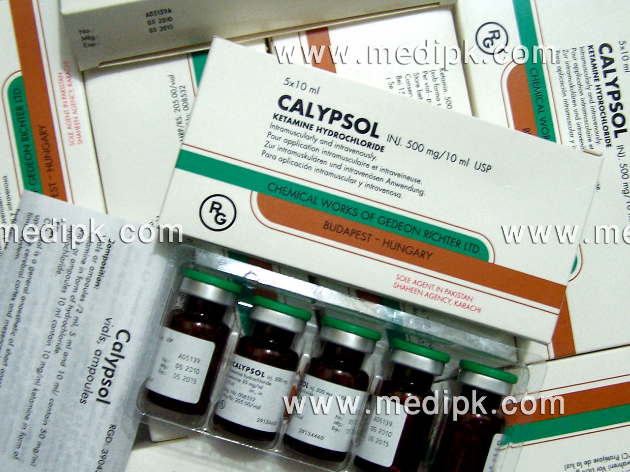 Calypsol Ketamine Hydrochloride 10 ml / Vial